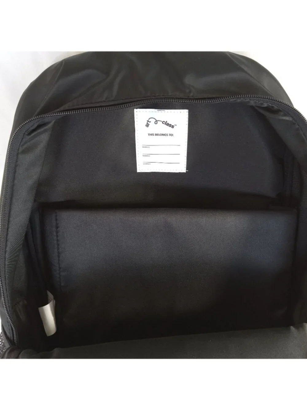 Art Class Black Backpack School Travel Bag Lightweight 18
